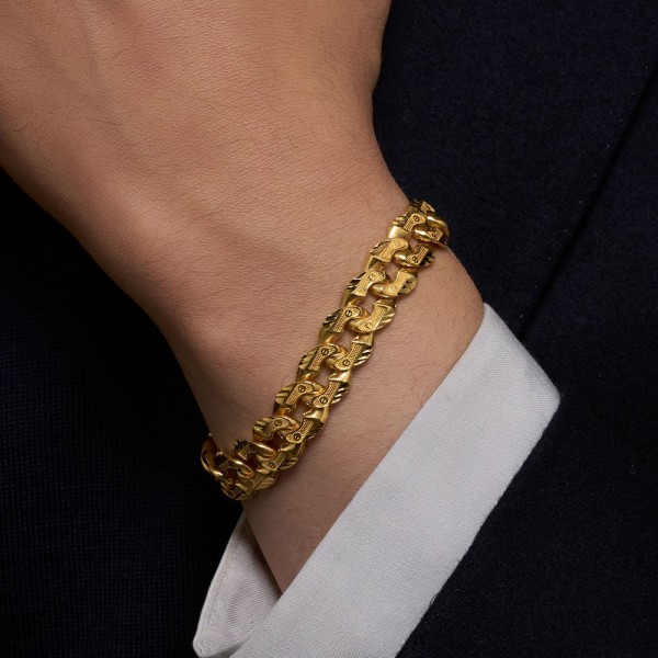 써클 컷팅 라운드 체인 팔찌 요약정보 및 구매