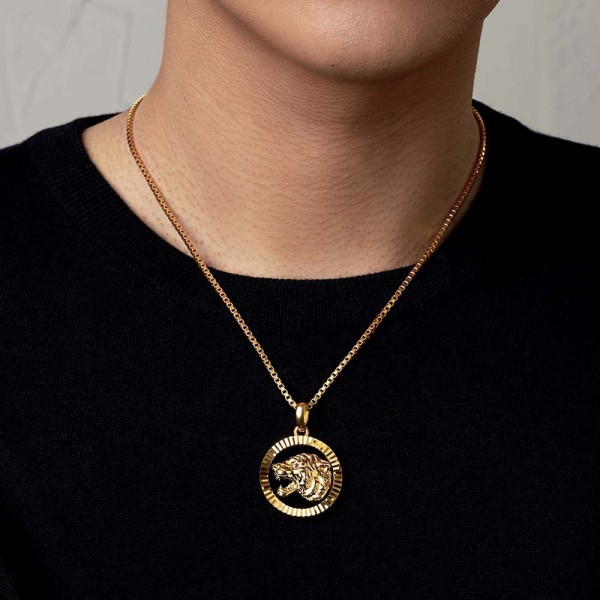 오닉스 호랑이 메달 목걸이 요약정보 및 구매